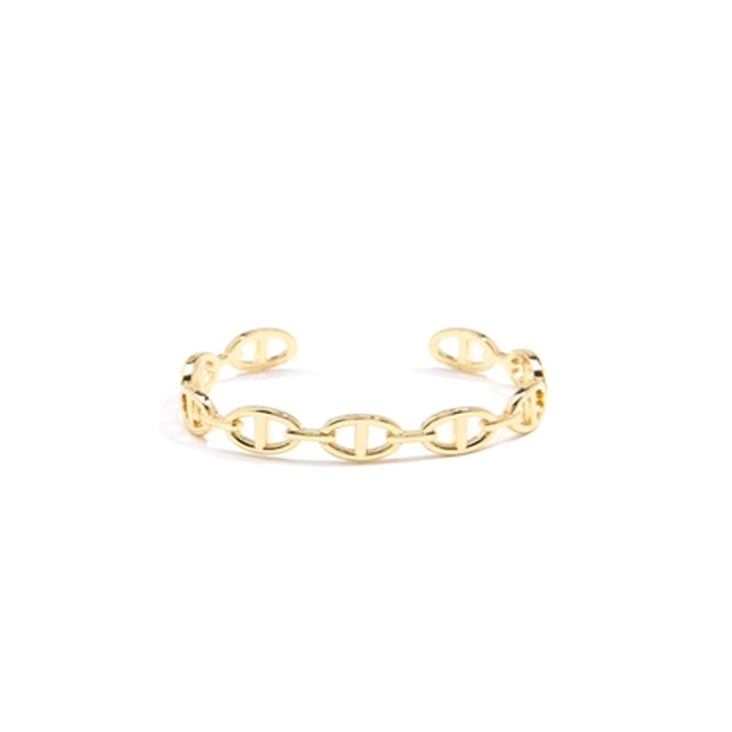HERMÈS MARINER CUFF BRACELET GOLD 